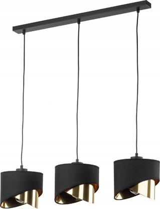 Изображение Lampa wiszca TKKRYWULT TK Lighting Grant 4877 lampa wiszca zwis 3x15W E27 czarna/zota