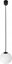 Изображение Lampa wiszca TKKRYWULT Tk Lighting Martin 4910 lampa wiszca zwis ball kula szklany klosz 1x6W G9 czarna/biaa