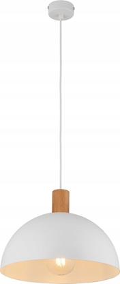 Изображение Lampa wiszca TKKRYWULT Tk Lighting Oslo 4851 lampa wiszca zwis 1x15W E27 biaa