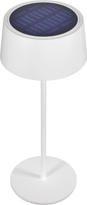 Attēls no Lampka biurkowa Realpower RealPower LED-Solar Tischlampe dimmbar  mit Akku,weiss