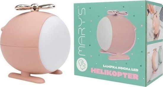 Picture of Lampka nocna LED helikopter róowy
