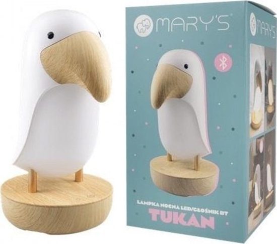 Picture of Lampka nocna LED i bluetooth speaker Tukan biay