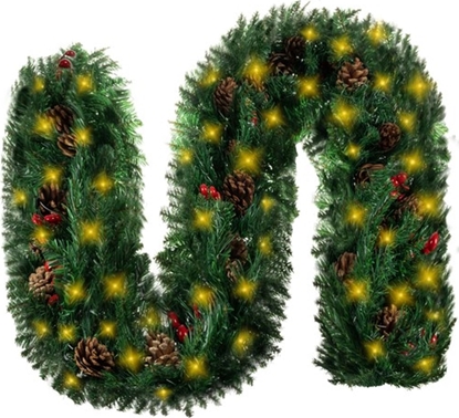 Attēls no Lampki choinkowe Ruhhy Girlanda choinkowa 2.7m HQ z lampkami Ruhhy 22325