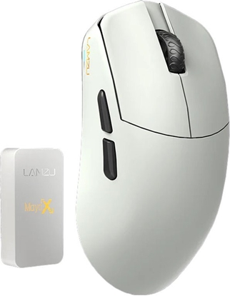 Attēls no Lamzu Maya X Gaming Maus - Cloud Grey