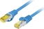 Изображение Lanberg LANBERG Patchcord Kat 6A S/FTP LSZH CU 3M Niebieski Fluke Passed