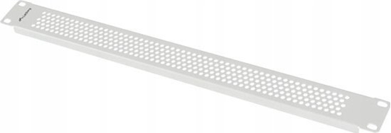 Изображение Lanberg Zalepka do szaf Lanberg AK-1411-S 19" 1U perforowana szara