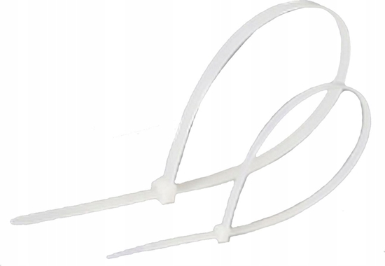 Изображение Lanview Cable tie white 7.5 x 250 mm
