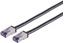 Attēls no Lanview Lanview LVN-CAT6A-FLEX-50CM kabel sieciowy Czarny 0,5 m S/FTP (S-STP)