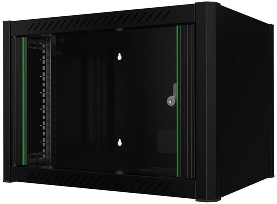 Picture of Lanview RWM06U45BL stojak 6U Szafa wiszca Czarny