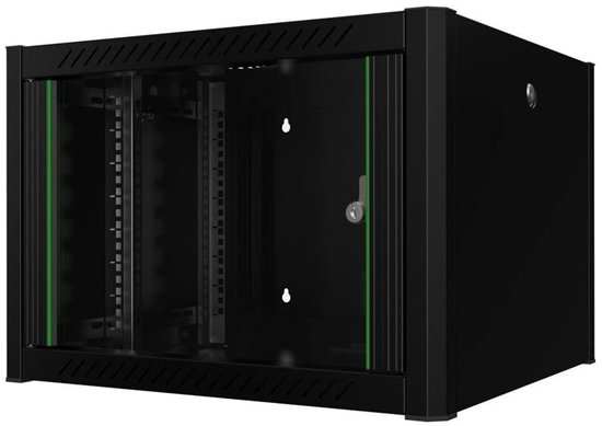 Изображение Lanview RWP07U56BL stojak 7U Szafa wiszca Czarny