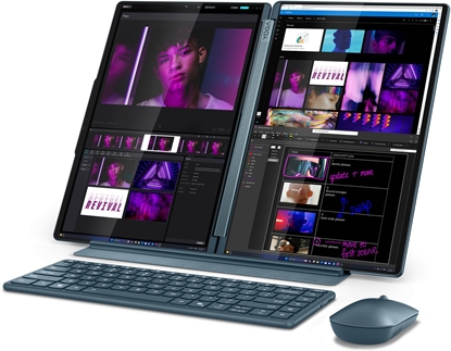 Attēls no Laptop Lenovo Yoga Book 9 14IAH10 Ultra 7 255H / 32 GB / 1 TB / W11 Pro / 120 Hz (83KJ001KPB)