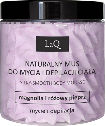 Attēls no LaQ LaQ Kicia Magnolia mus do mycia i depilacji ciaa Magnolia i Róowy Pieprz 250ml