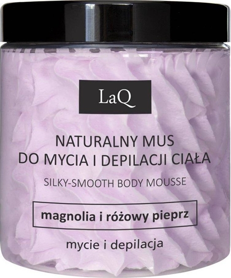 Picture of LaQ LaQ Kicia Magnolia mus do mycia i depilacji ciaa Magnolia i Róowy Pieprz 250ml