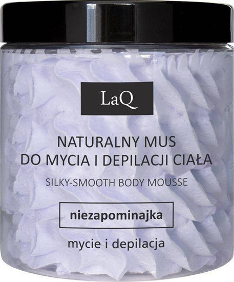 Picture of LaQ LAQ Naturalny mus do mycia i depilacji ciaa Niezapominajka 250ml