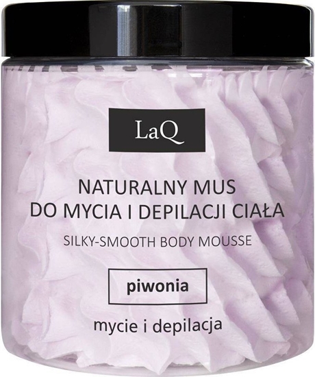 Picture of LaQ LaQ Naturalny mus do mycia i depilacji ciaa Piwonia 250ml