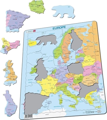 Picture of Larsen Ukadanka Mapa Europa polityczna Maxi