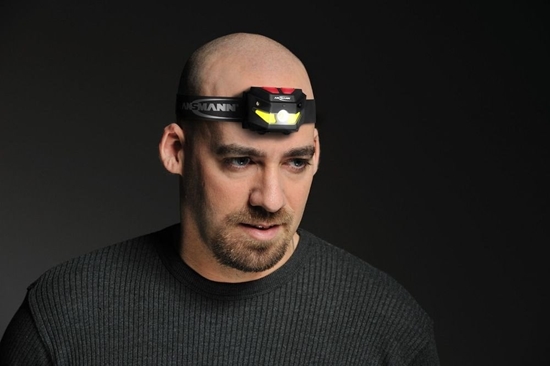 Picture of Latarka czoowa Ansmann Ansmann headlamp HD250RS, LED light (black)