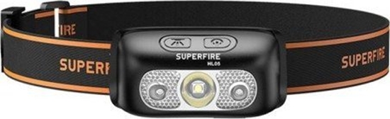 Picture of Latarka czoowa Superfire Latarka czoowa Superfire HL05-E, 120lm, USB