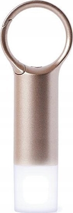 Attēls no Latarka Lexon Lexon Nomaday Flash LED Keychain gold/gold LL137D