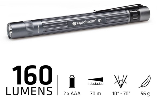 Изображение Latarka Suprabeam Q1 160lm 2x AAA