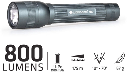 Picture of Latarka Suprabeam Q2xr 800lm LiPo USBC