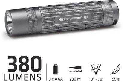 Picture of Latarka Suprabeam Q3 380lm 3x AAA