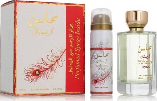 Изображение Lattafa Lattafa Mahasin Cristal Red EDP 100ml + deo