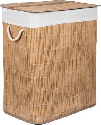 Picture of Laundry box with divider G21 63555165, 105l, rattan