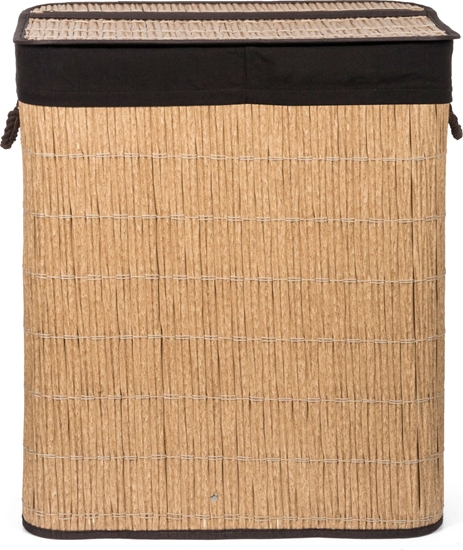 Picture of Laundry box with divider G21 63555166, 105l, rattan