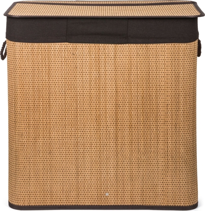 Picture of Laundry box with divider G21 63555174, 150l, bamboo