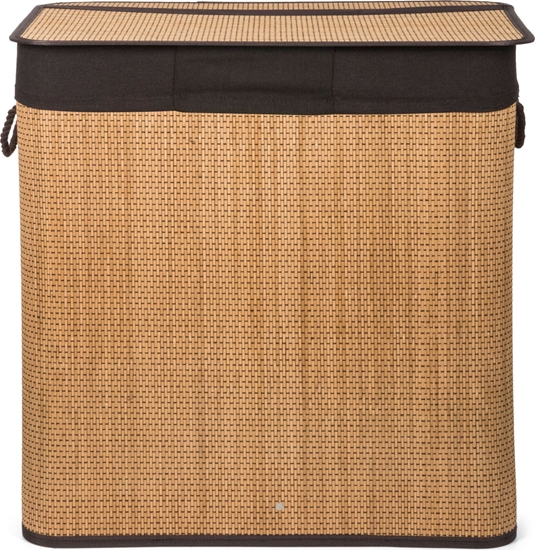 Picture of Laundry box with divider G21 63555174, 150l, bamboo