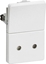 Изображение Lauritz Knudsen LAURITZ KNUDSEN FUGA® stikkontakt 1,5 modul med 1-pol afbryder 2-pol hvid