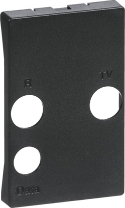 Изображение Lauritz Knudsen LK FUGA pokrywa do gniazda antenowego TV/R i gniazda danych (multimedia) type TD272E, Class A+, 112 mod