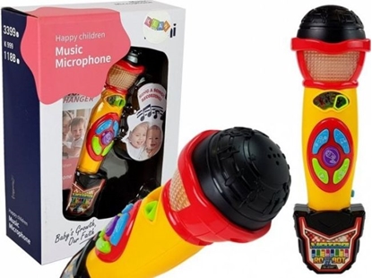 Изображение Lean Sport Mikrofon óto- Czarny Karaoke Nagrywajcy Piosenki (7570)