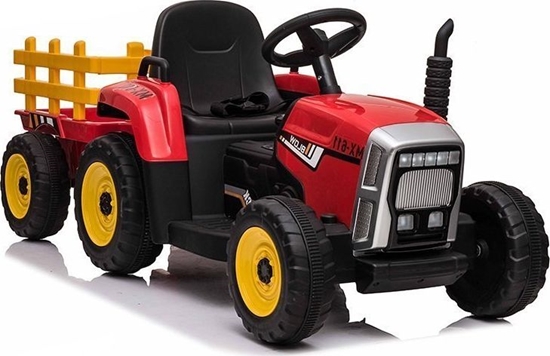 Изображение Lean Sport Traktor na Akumulator z Przyczepk XMX611 Czerwony