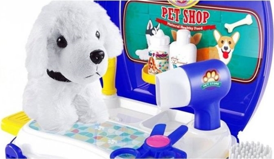 Изображение Lean Sport Zestaw Fryzjerski Piesek w Walizce