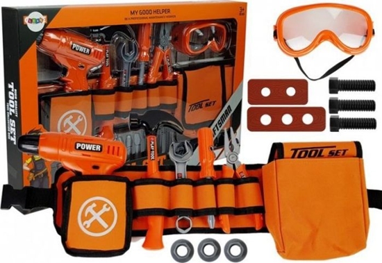 Изображение Lean Sport Zestaw Majsterkowicza Pas Wiertarka rubki Kleszcze Motek