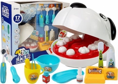 Изображение Lean Sport Zestaw Maego Lekarza Dentysty Pies Szczoteczka Wyciskana Pasta do Zbów Dentysta