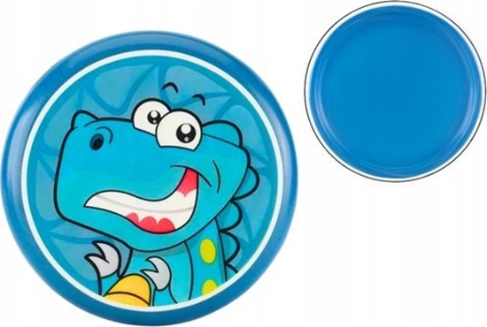 Picture of LeanToys Dysk Latajcy Frisbee z Dinozaurem Niebieski 20 Cm