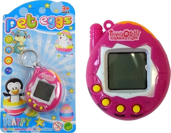 Picture of LeanToys Gra Elektroniczne Zwierztko Tamagotchi Róowe