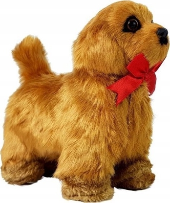 Attēls no LeanToys Interaktywny Pies Zdalnie Sterowany Porusza si Szczeka Brzowy