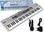 Picture of LeanToys Keyboard MQ-6110 Mikrofon Organki 61 Klawiszy LEAN Toys (14616)