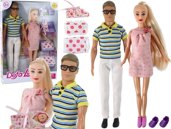 Picture of LeanToys Lalka Rodzina Chopak Dziewczyna Lucy w Ciy