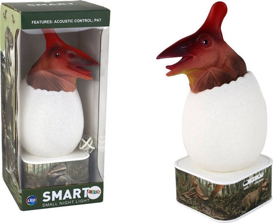 Picture of LeanToys Lampka Jajko Dinozaur Pterozaur LED Micro USB