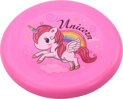 Picture of LeanToys Latajcy Dysk Frisbee Jednoroec Róowy 20cm