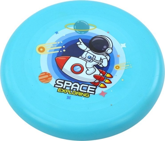 Picture of LeanToys Latajcy Dysk Frisbee Kosmonauta Niebieski 20cm
