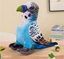 Picture of LeanToys Maskotka Pluszowa Papuga Niebieska 20 cm