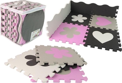 Изображение LeanToys Mata Edukacyjna Piankowa EVA Puzzle Dla Niemowlt 25 szt