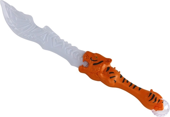Picture of LeanToys Miecz wietlny Rkoje Tygrys Pomaraczowy