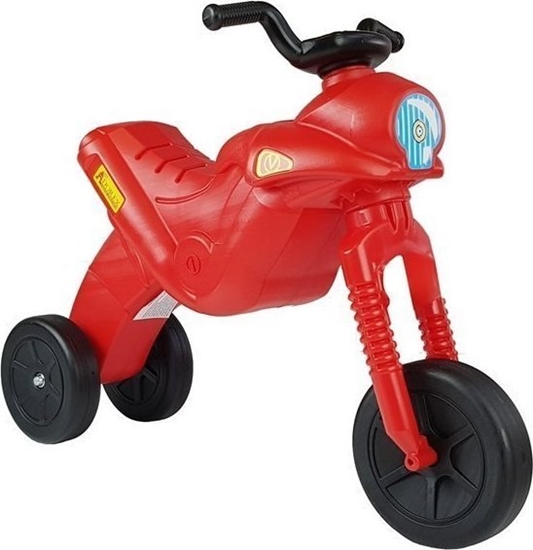 Picture of LeanToys Motorek Biegowy Trójkoowy Enduro Jedzik Czerwony 5045